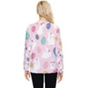 Cute Bunnies Easter Eggs Seamless Pattern Hidden Pocket Sweatshirt View2