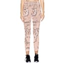 Cat Background Pocket Leggings  View1