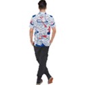 Nautical Cats Seamless Pattern Men s Polo Tee View2