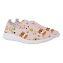 Cute Tiger Car Safari Seamless Pattern Women s Slip On Sneakers View3