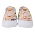 Cute Tiger Car Safari Seamless Pattern Women s Slip On Sneakers View4