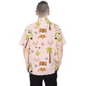 Cute Tiger Car Safari Seamless Pattern Men s Hawaii Shirt View2