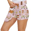 Cute Tiger Car Safari Seamless Pattern Women s Skort View2