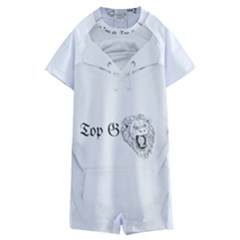 (2)dx Hoodie  Kids  Boyleg Half Suit Swimwear