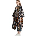 Trendy Mix Animal Skin Prints Women s Hooded Rain Ponchos View2