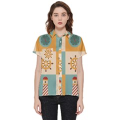 Nautical Elements Collection Short Sleeve Pocket Shirt