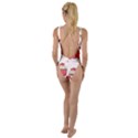 Hand Drawn Valentines Day Element Collection High Leg Strappy Swimsuit View2