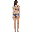 Colorful-cute-cats-seamless-pattern Low Cut Ruffle Edge Bikini Set View4