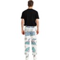 Transportation Seamless Pattern Men s Elastic Waist Pants View2