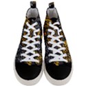 Yin-yang-owl-doodle-ornament-illustration Men s Mid-Top Canvas Sneakers View1