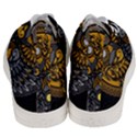 Yin-yang-owl-doodle-ornament-illustration Men s Mid-Top Canvas Sneakers View4