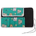 Seamless-pattern-cute-cat-cartoon-with-hand-drawn-style Pen Storage Case (S) View2