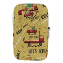 Childish-seamless-pattern-with-dino-driver Waist Pouch (Large) View2