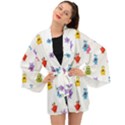 Seamless-pattern-cute-funny-monster-cartoon-isolated-white-background Long Sleeve Kimono View1