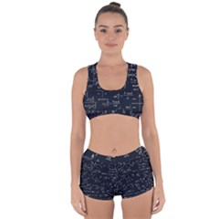 Mathematical-seamless-pattern-with-geometric-shapes-formulas Racerback Boyleg Bikini Set