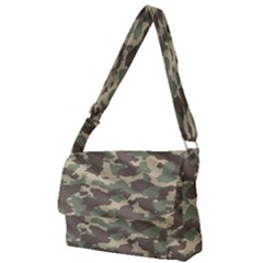 Camouflage Design Full Print Messenger Bag (l) by Excel