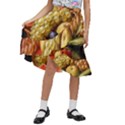 Fruits Kids  Ruffle Flared Wrap Midi Skirt View1
