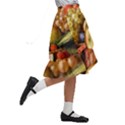 Fruits Kids  Ruffle Flared Wrap Midi Skirt View3