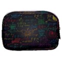 Mathematical-colorful-formulas-drawn-by-hand-black-chalkboard Make Up Pouch (Small) View2