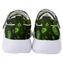 Bacteria-virus-seamless-pattern-inversion Women s Velcro Strap Shoes View4