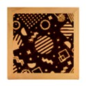 Flat-design-geometric-shapes-background Wood Photo Frame Cube View2