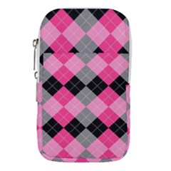 Seamless-argyle-pattern Waist Pouch (small)