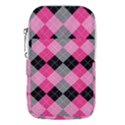 Seamless-argyle-pattern Waist Pouch (Small) View1
