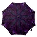 Feather Pattern Texture Form Hook Handle Umbrellas (Large) View1