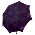 Feather Pattern Texture Form Hook Handle Umbrellas (Large) View2