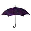 Feather Pattern Texture Form Hook Handle Umbrellas (Large) View3