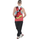 Strawberries Fruit Men s Sleeveless Hoodie View2