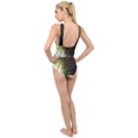 Branch Plant Shrub Green Natural Cross Front Low Back Swimsuit View2