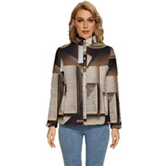 Generated Desk Book Inkwell Pen Women s Puffer Bubble Jacket Coat