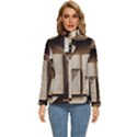 Generated Desk Book Inkwell Pen Women s Puffer Bubble Jacket Coat View1