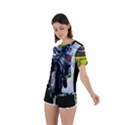 Download (1) D6436be9-f3fc-41be-942a-ec353be62fb5 Download (2) Vr46 Wallpaper By Reachparmeet - Download On Zedge?   1f7a Asymmetrical Short Sleeve Sports Tee View2