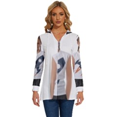 Img 20230716 195940 Img 20230716 200008 Long Sleeve Drawstring Hooded Top