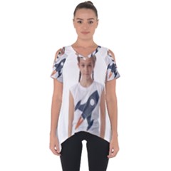 Img 20230716 195940 Img 20230716 200008 Cut Out Side Drop Tee