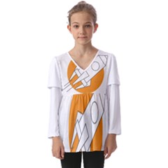 Img 20230716 190422 Kids  V Neck Casual Top