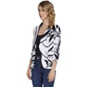 Img 20230716 190304 Women s One-Button 3/4 Sleeve Short Jacket View2