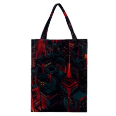 A Dark City Vector Classic Tote Bag by Proyonanggan