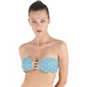 Rubber duck pattern Twist Bandeau Bikini Top View1
