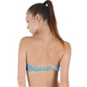 Rubber duck pattern Twist Bandeau Bikini Top View2