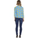 Rubber duck pattern Women s Casual 3/4 Sleeve Spring Jacket View4