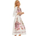 Women with flower Midsummer Wrap Dress View3