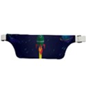 Rocket Halftone Astrology Astronaut Active Waist Bag View2