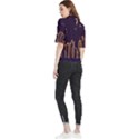 Skyscraper Town Urban Towers Frill Neck Blouse View2