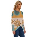 Nautical Elements Collection Long Sleeve Crew Neck Pullover Top View3