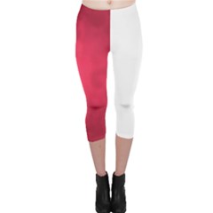 Amaranth Turbulance Cameurut Capri Leggings 