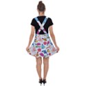 Sea Creature Themed Artwork Underwater Background Pictures Velvet Suspender Skater Skirt View2