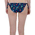 Variety Of Fish Illustration Turtle Jellyfish Art Texture Bikini Bottoms View2
